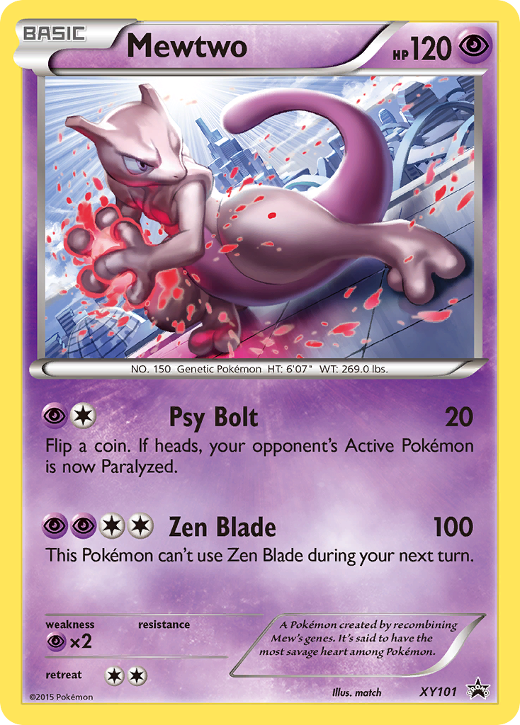 Mewtwo (XY101) [XY: Black Star Promos] | Good Games Cannington
