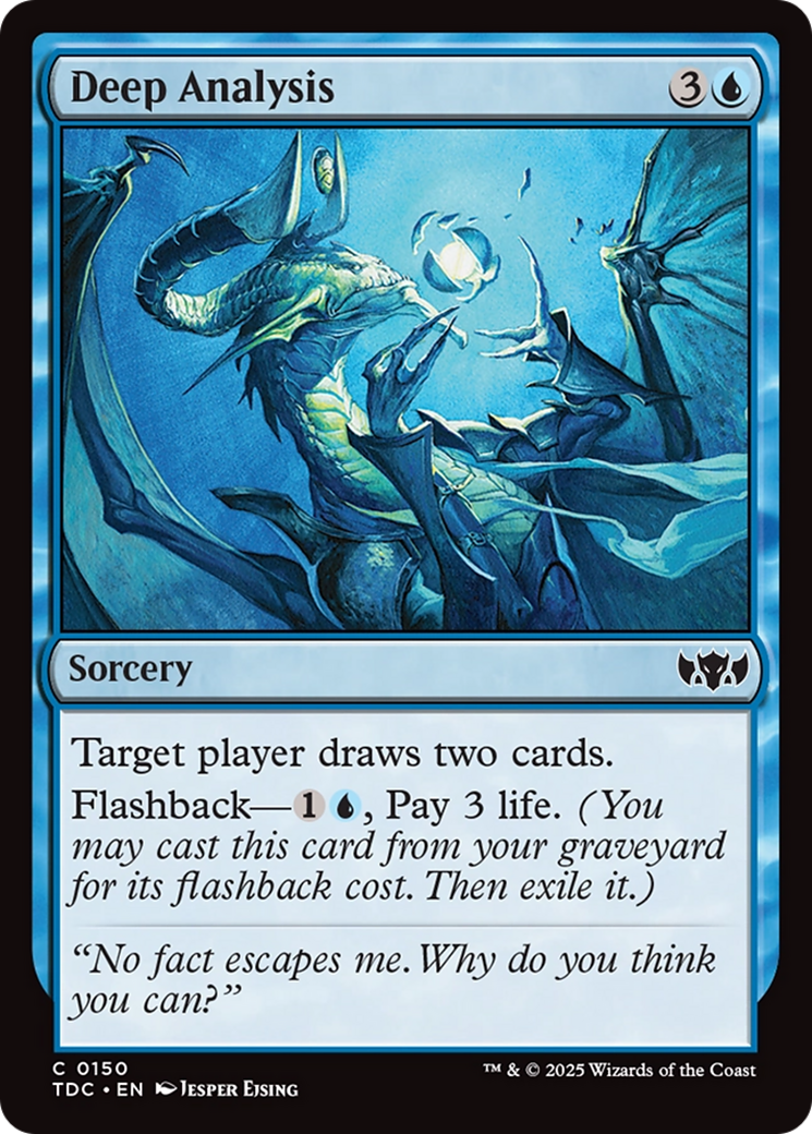 Deep Analysis [Tarkir: Dragonstorm Commander] | Good Games Cannington