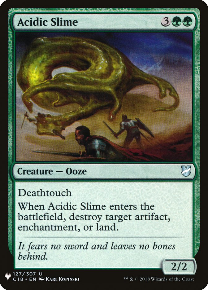 Acidic Slime [Mystery Booster] | Good Games Cannington