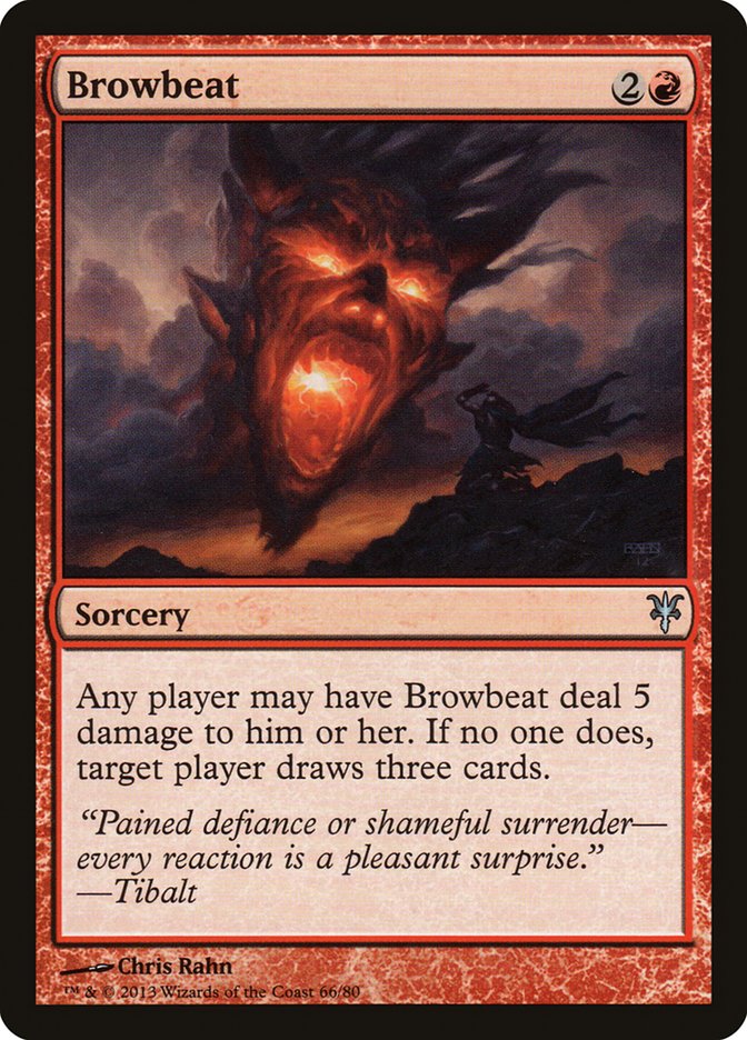 Browbeat [Duel Decks: Sorin vs. Tibalt] | Good Games Cannington