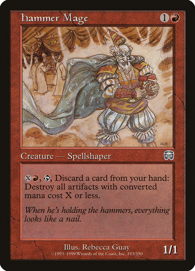 Hammer Mage 193/350 (Mercadian Masques)  | Good Games Cannington