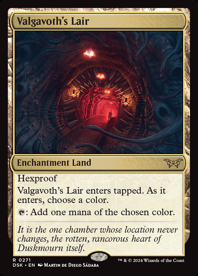 Valgavoth's Lair 271 (Duskmourn: House of Horror)  | Good Games Cannington