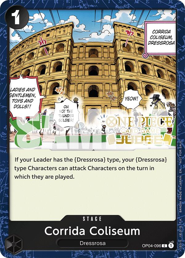 Corrida Coliseum (Judge Pack Vol. 6) [One Piece Promotion Cards] | Good Games Cannington