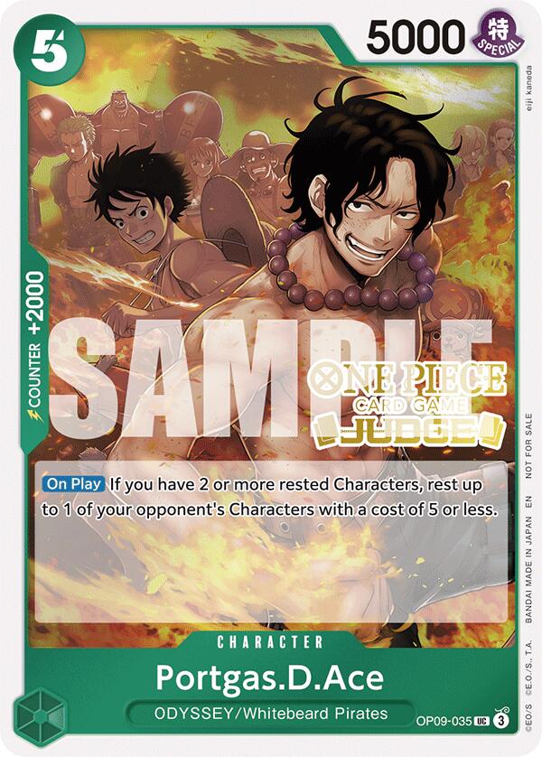 Portgas.D.Ace (Judge Pack Vol. 6) [One Piece Promotion Cards] | Good Games Cannington