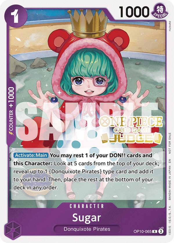 Sugar (Judge Pack Vol. 6) [One Piece Promotion Cards] | Good Games Cannington