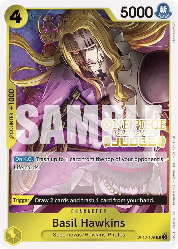 Basil Hawkins (Judge Pack Vol. 6) [One Piece Promotion Cards] | Good Games Cannington