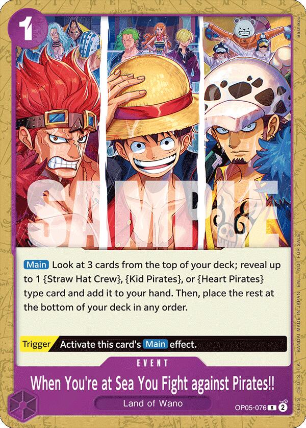 When You're at Sea You Fight against Pirates!! (2025 Pirates League Store) [Qualifier] [One Piece Promotion Cards] | Good Games Cannington