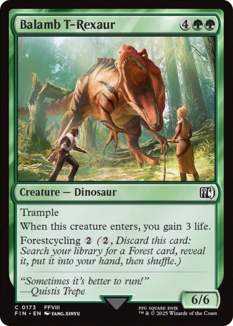 Balamb T-Rexaur [FINAL FANTASY] | Good Games Cannington