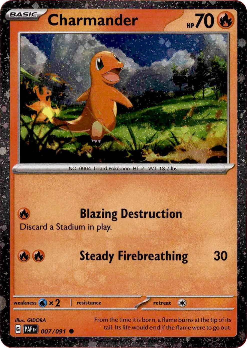 Charmander (007/091) (Cosmos Holo) [Miscellaneous Cards] | Good Games Cannington