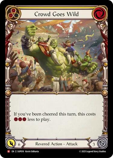 Crowd Goes Wild [SUP019] (Super Slam) | Good Games Cannington