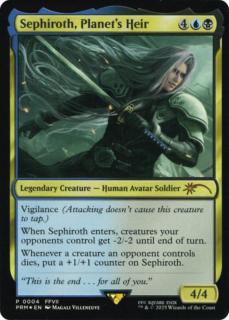 Sephiroth, Planet's Heir (Costco Bundle) [FINAL FANTASY Promos] | Good Games Cannington