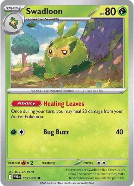 Swadloon (002/086) [Scarlet & Violet: White Flare] | Good Games Cannington