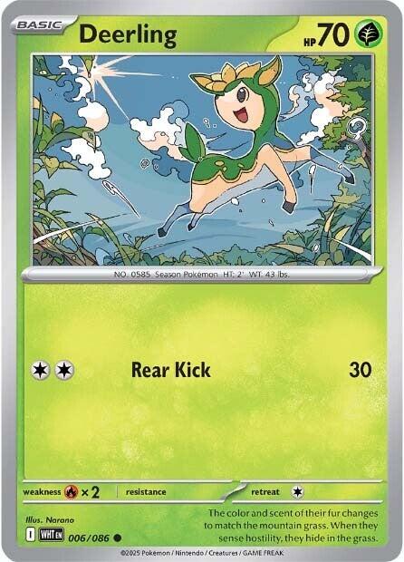 Deerling (006/086) [Scarlet & Violet: White Flare] | Good Games Cannington