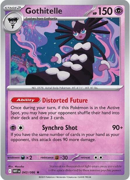 Gothitelle (043/086) [Scarlet & Violet: White Flare] | Good Games Cannington