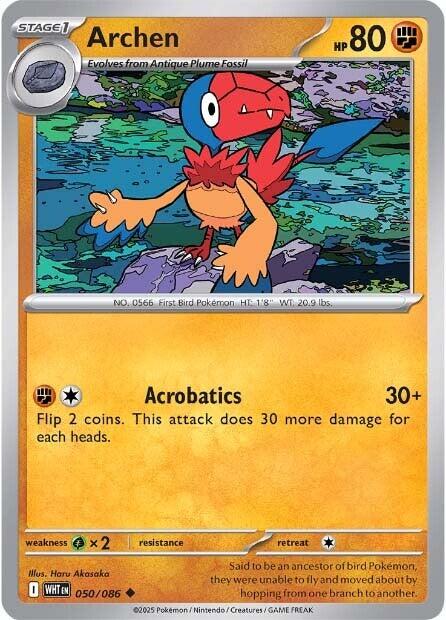 Archen (050/086) [Scarlet & Violet: White Flare] | Good Games Cannington