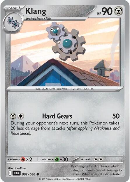 Klang (062/086) (Reverse Holo) [Scarlet & Violet: Black Bolt] | Good Games Cannington