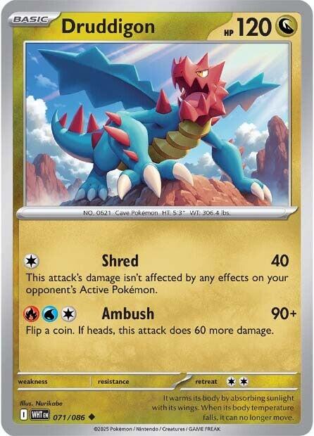 Druddigon (071/086) [Scarlet & Violet: White Flare] | Good Games Cannington