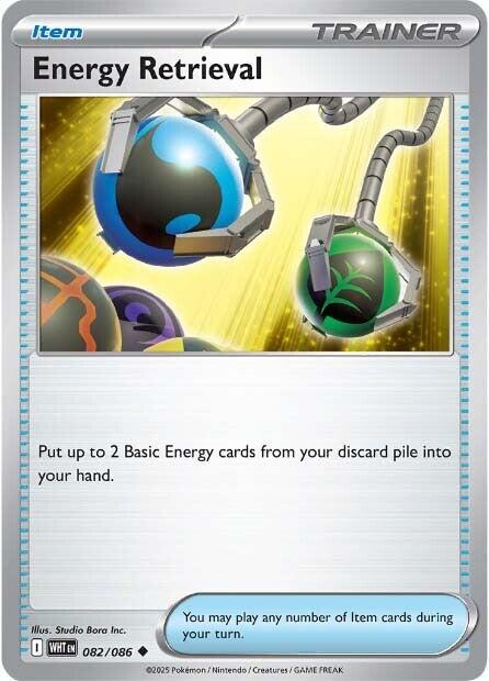 Energy Retrieval (082/086) [Scarlet & Violet: White Flare] | Good Games Cannington