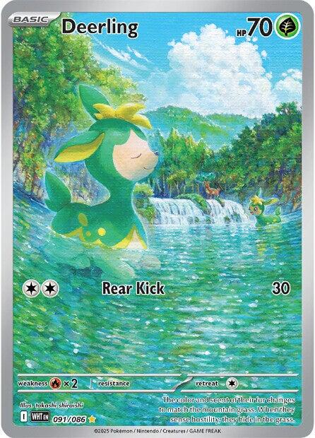 Deerling (091/086) [Scarlet & Violet: White Flare] | Good Games Cannington