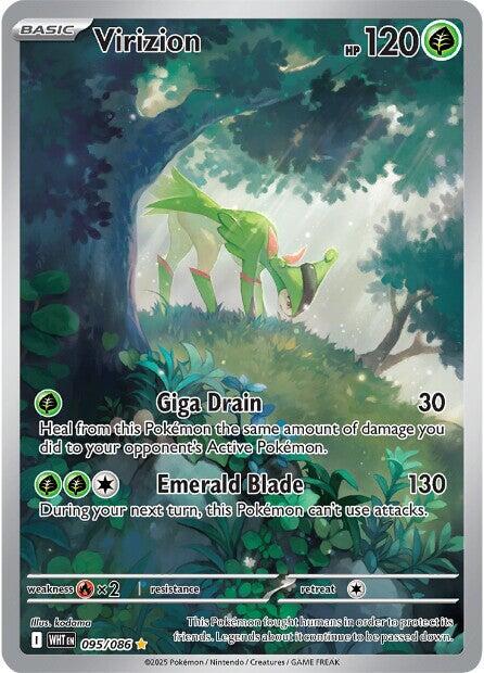 Virizion (095/086) [Scarlet & Violet: White Flare] | Good Games Cannington