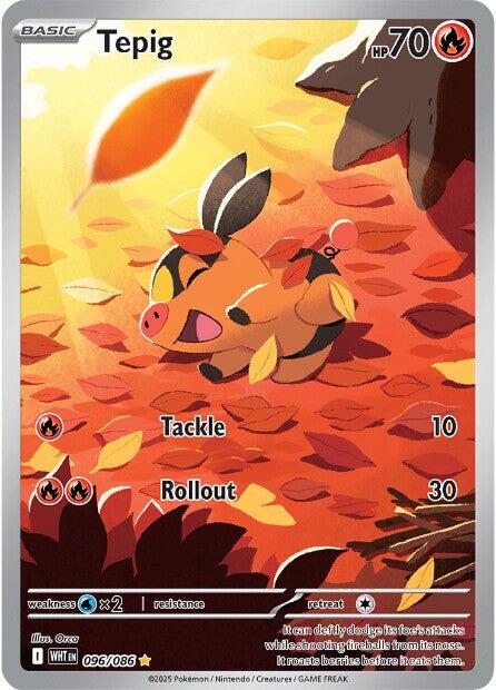 Tepig (096/086) [Scarlet & Violet: White Flare] | Good Games Cannington