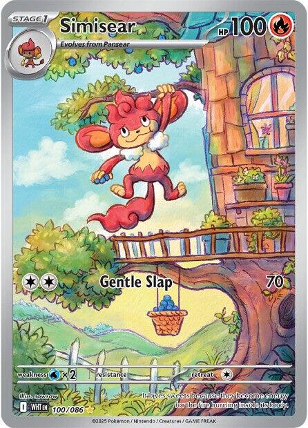 Simisear (100/086) [Scarlet & Violet: White Flare] | Good Games Cannington