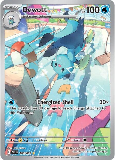 Dewott (106/086) [Scarlet & Violet: White Flare] | Good Games Cannington