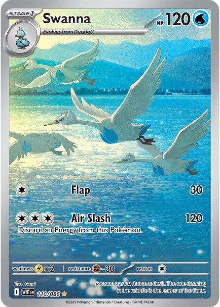 Swanna (110/086) [Scarlet & Violet: White Flare] | Good Games Cannington
