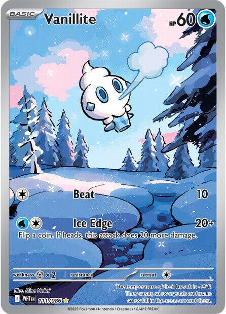 Vanillite (111/086) [Scarlet & Violet: White Flare] | Good Games Cannington