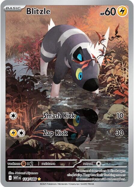 Blitzle (114/086) [Scarlet & Violet: White Flare] | Good Games Cannington