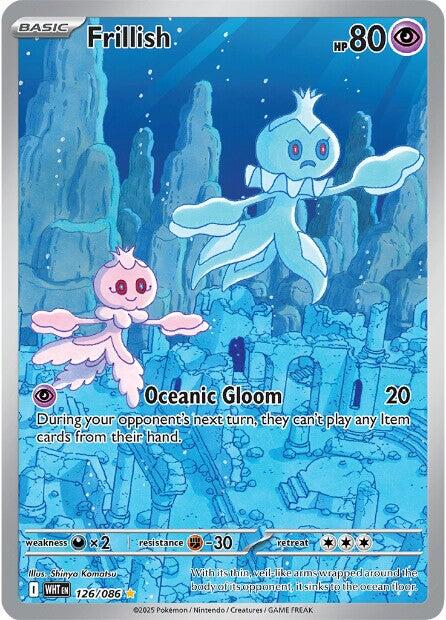 Frillish (126/086) [Scarlet & Violet: White Flare] | Good Games Cannington