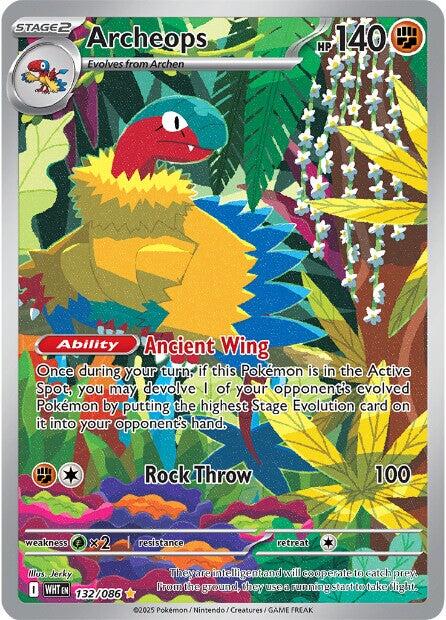 Archeops (132/086) [Scarlet & Violet: White Flare] | Good Games Cannington