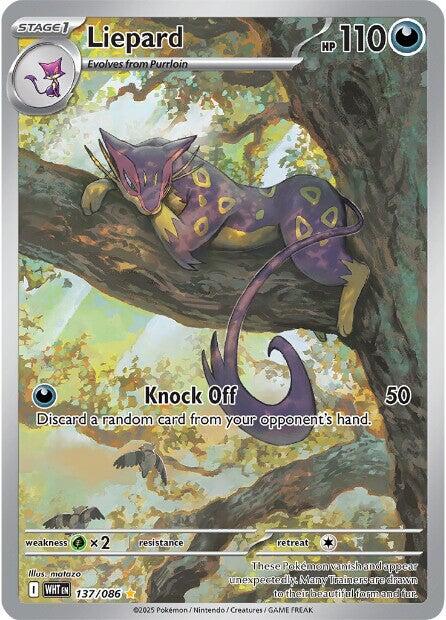 Liepard (137/086) [Scarlet & Violet: White Flare] | Good Games Cannington