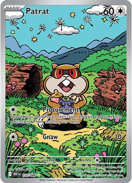 Patrat (152/086) [Scarlet & Violet: White Flare] | Good Games Cannington