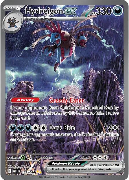 Hydreigon ex (169/086) [Scarlet & Violet: White Flare] | Good Games Cannington