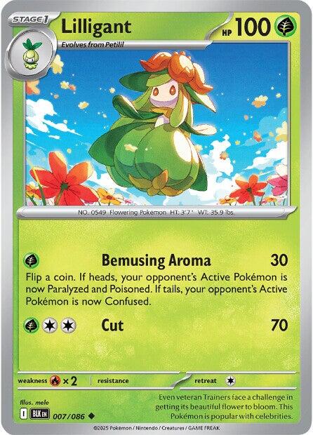 Lilligant (007/086) [Scarlet & Violet: Black Bolt] | Good Games Cannington