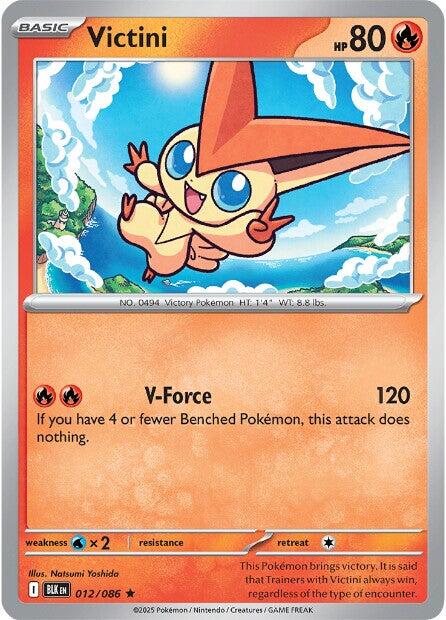 Victini (012/086) [Scarlet & Violet: Black Bolt] | Good Games Cannington