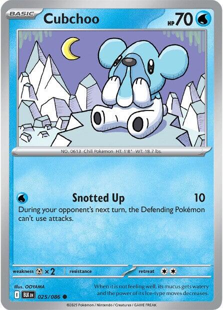 Cubchoo (025/086) [Scarlet & Violet: Black Bolt] | Good Games Cannington
