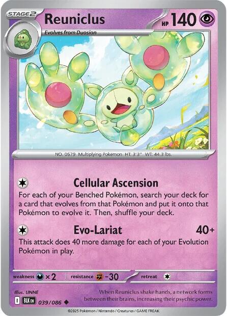 Reuniclus (039/086) [Scarlet & Violet: Black Bolt] | Good Games Cannington