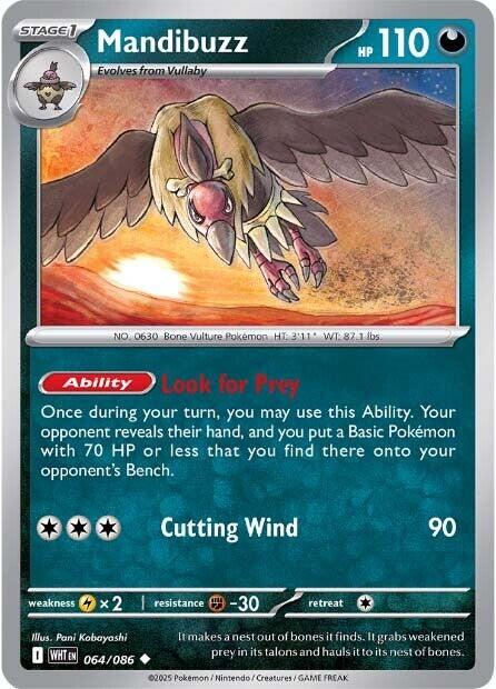 Mandibuzz (064/086) [Scarlet & Violet: White Flare] | Good Games Cannington