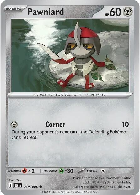 Pawniard (064/086) [Scarlet & Violet: Black Bolt] | Good Games Cannington