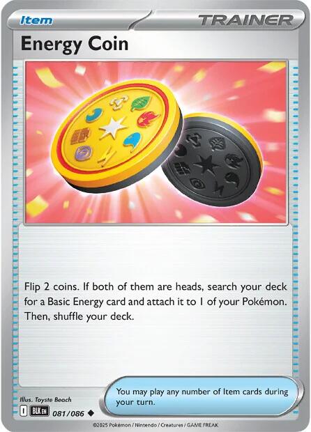 Energy Coin (081/086) [Scarlet & Violet: Black Bolt] | Good Games Cannington