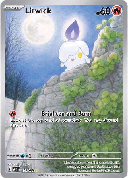 Litwick (101/086) [Scarlet & Violet: White Flare] | Good Games Cannington