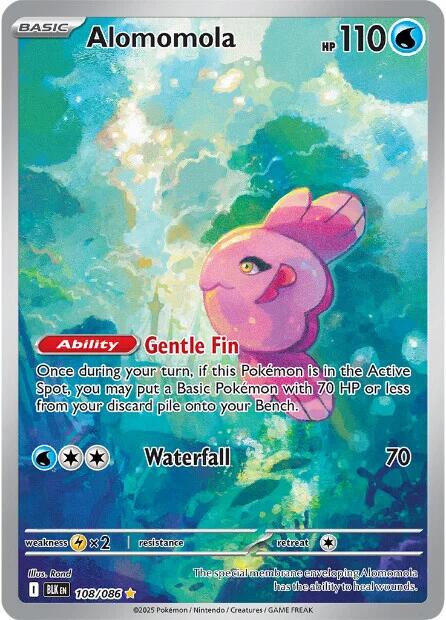 Alomomola (108/086) [Scarlet & Violet: Black Bolt] | Good Games Cannington