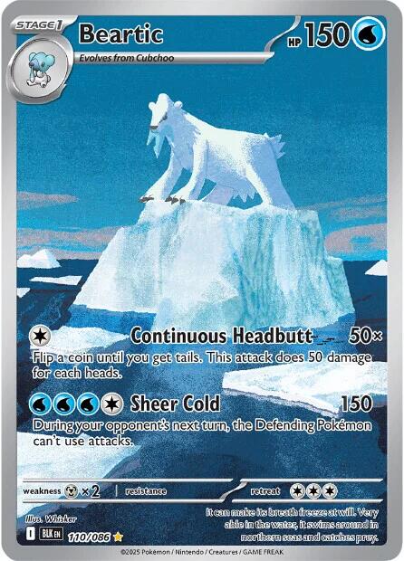 Beartic (110/086) [Scarlet & Violet: Black Bolt] | Good Games Cannington