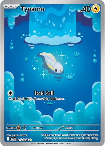 Tynamo (113/086) [Scarlet & Violet: Black Bolt] | Good Games Cannington