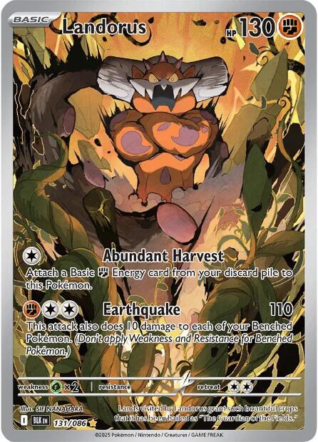 Landorus (131/086) [Scarlet & Violet: Black Bolt] | Good Games Cannington