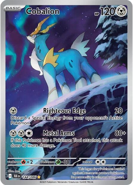 Cobalion (144/086) [Scarlet & Violet: Black Bolt] | Good Games Cannington