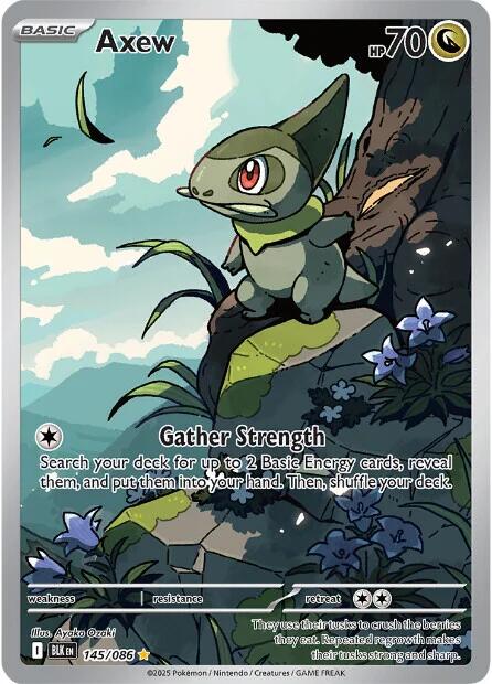 Axew (145/086) [Scarlet & Violet: Black Bolt] | Good Games Cannington