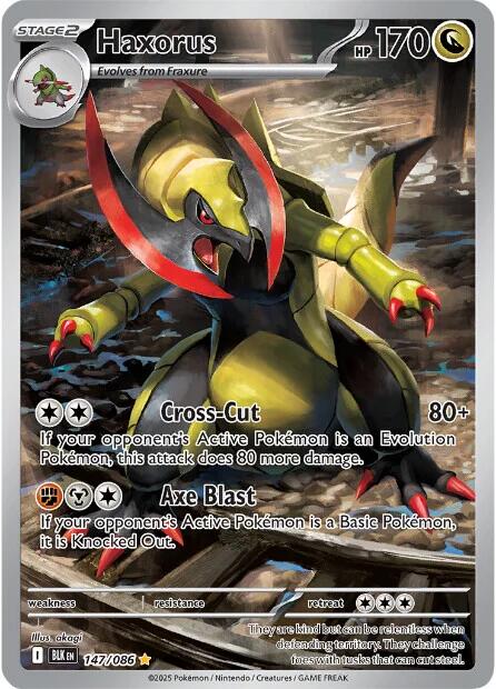 Haxorus (147/086) [Scarlet & Violet: Black Bolt] | Good Games Cannington